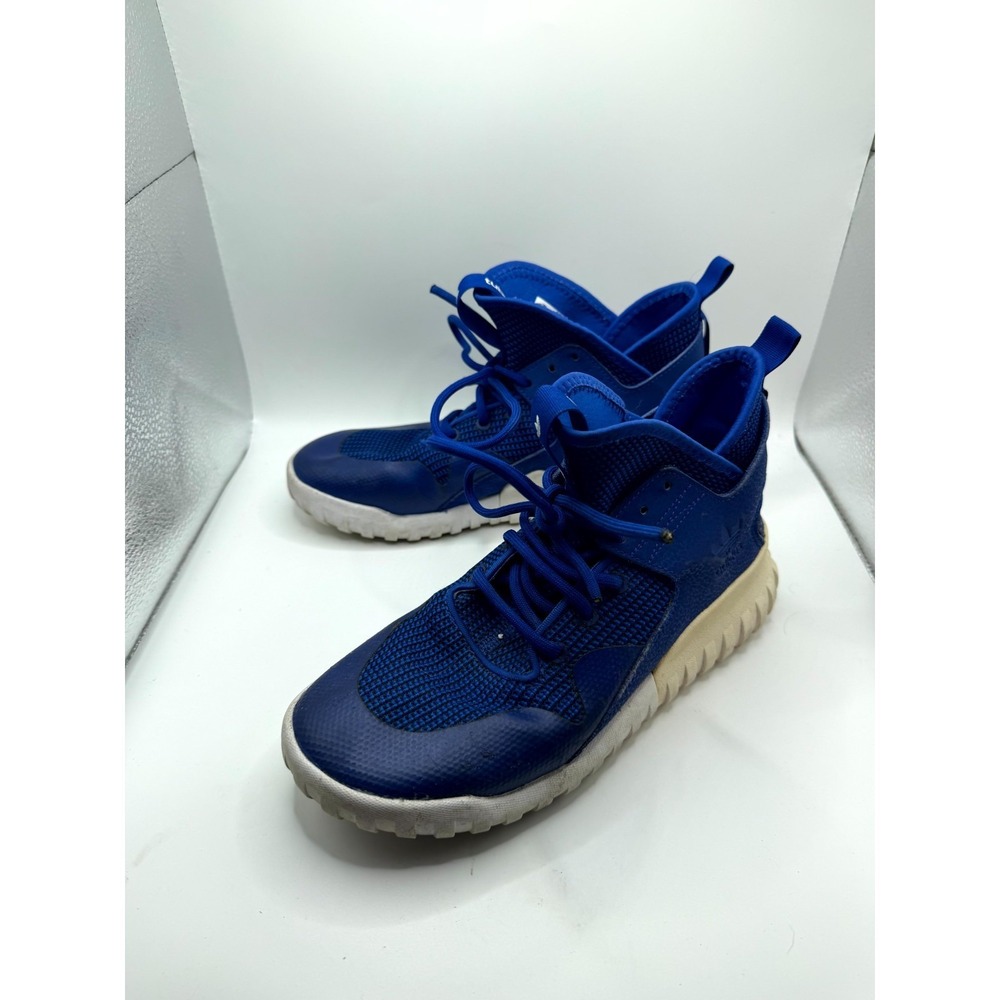 Adidas Tubular X S82700 Mens 6.5 Sneaker Collegiate Royal Blue Basketball Shoes
